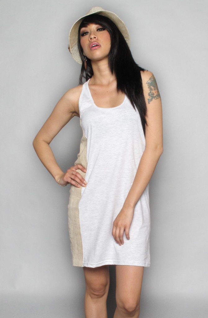 the safari racerback dress