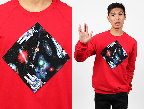 intergalactic sweater