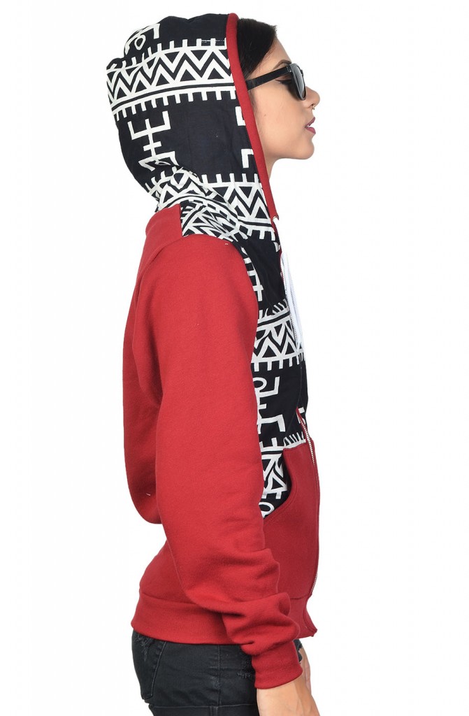 tribal hoodie