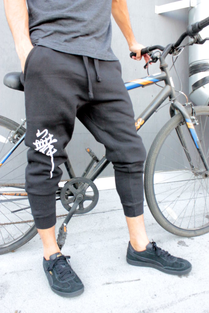 Leg Print On Custom Joggers