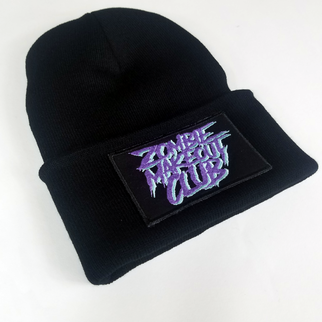 embroidered patch beanies