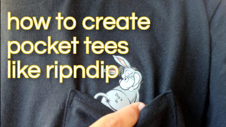 Unleashing Your Creativity: Designing Rip N Dip Style Pocket T-Shirts
