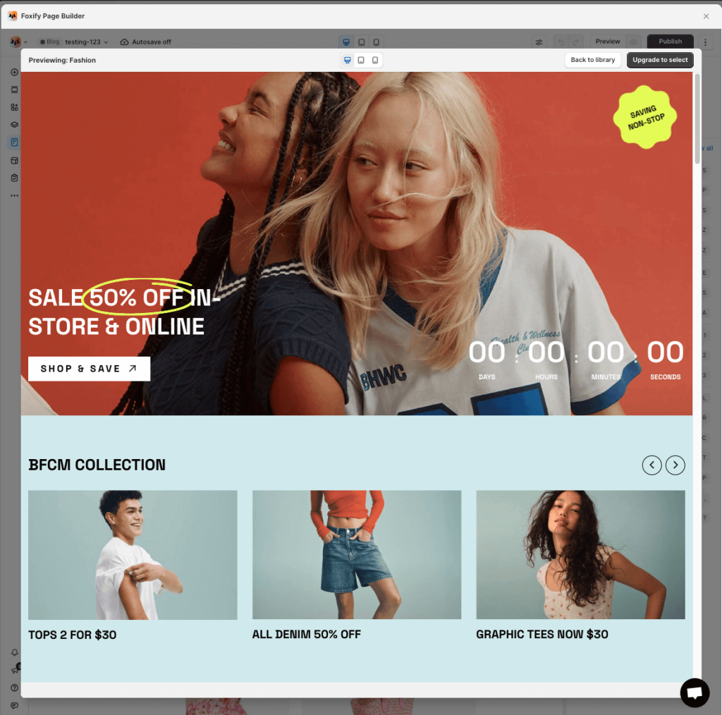 Foxify enhances fashion eCommerce with conversion-boosting features