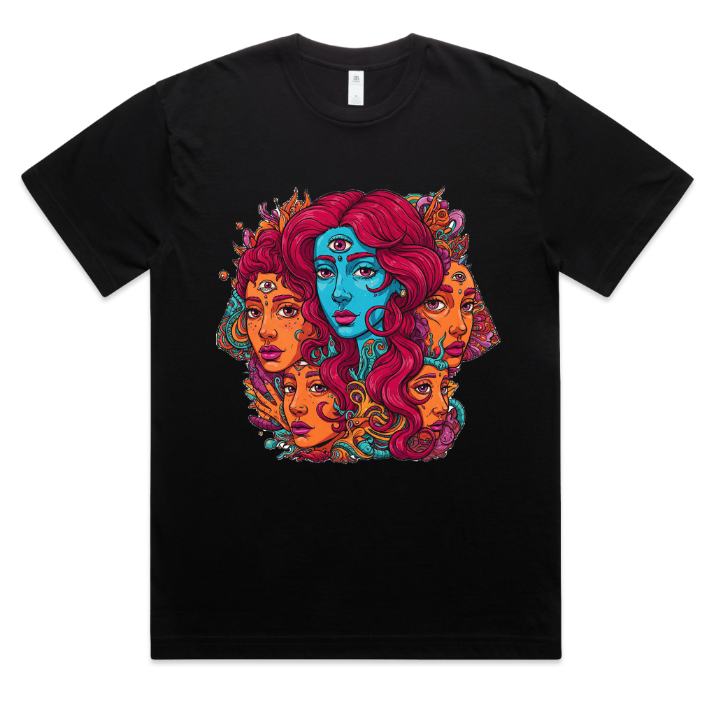 AS Colour Block Oversized Tee 5052 – Premium oversized t-shirt for custom printing, streetwear, and branding.
