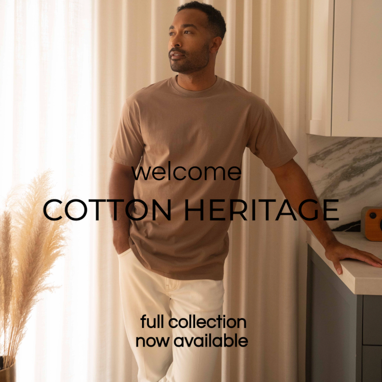 NEW Premium Brand Partner: Cotton Heritage