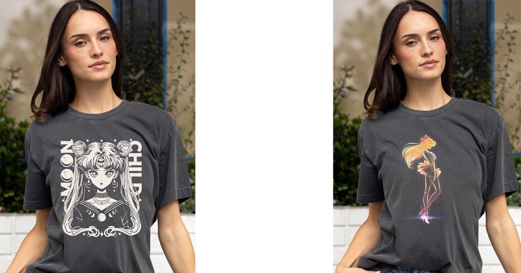 Independent t-shirt with custom print – unique Etsy women’s clothing style for standout shops