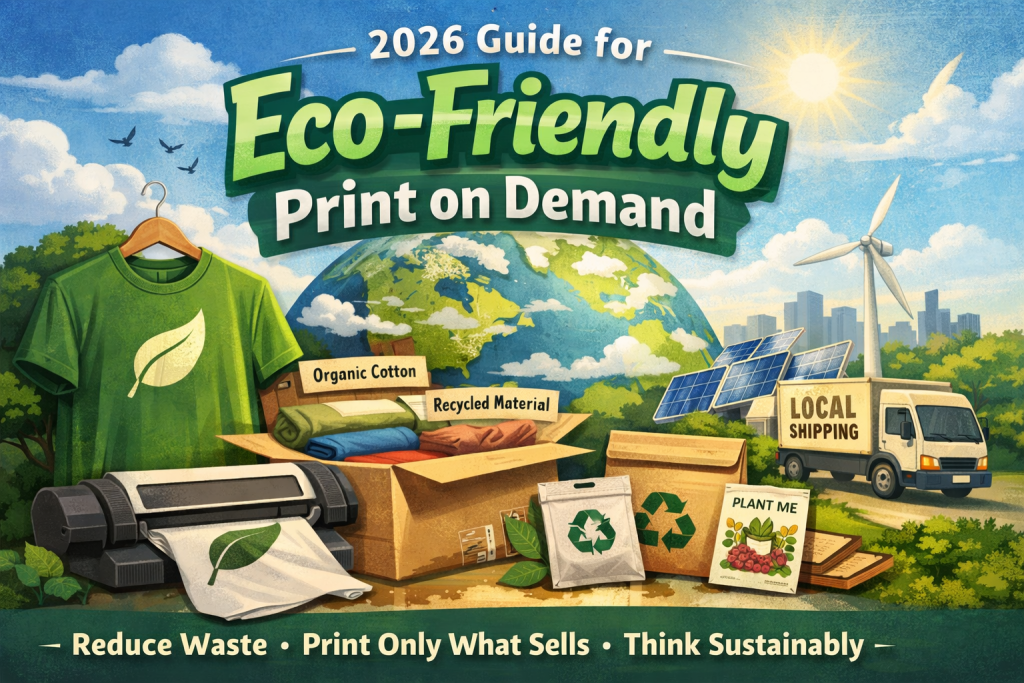 2026 Guide for Eco-Friendly Print on Demand