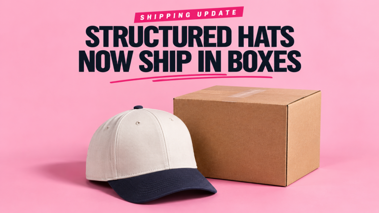 Shipping Update: Improve Shipping For Structured Hats
