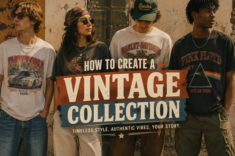 How to Create a Vintage Collection with Print on Demand