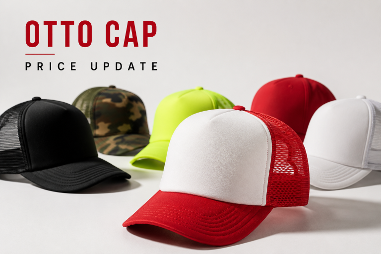 OTTO Cap Price Update: Effective August 28